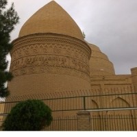 Chehel Dokhtar Tower in the Shadow of Damghan Shrines