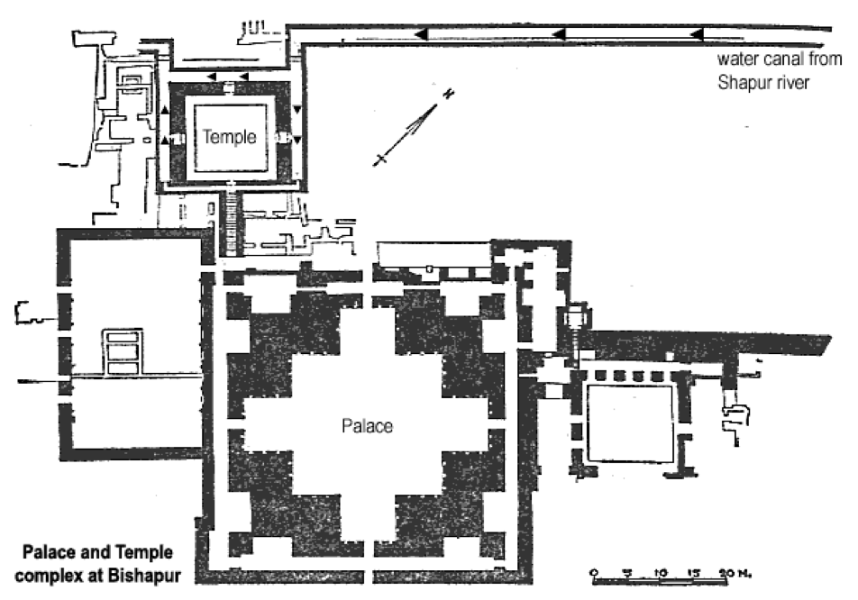 Bishapur plan